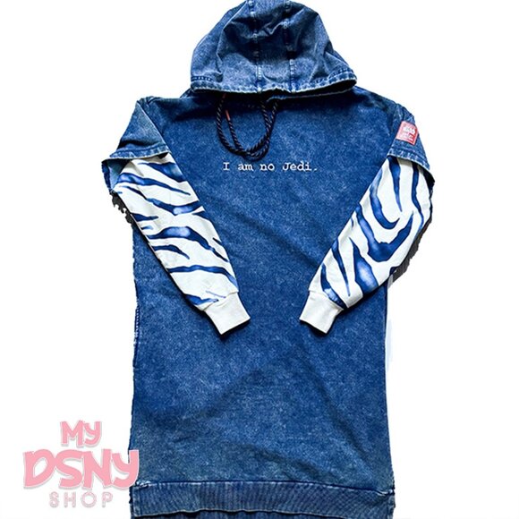 Star Wars Ahsoka Tano Jedi Hooded Dress – Blue – By Ashley Eckstein - Picture 1 of 2